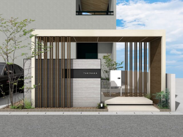 門屋根 ホームヤードルーフプラン30-ホワイト｜HY30-WH