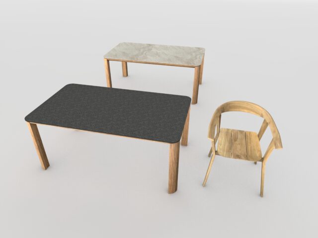 ティターロ テラスキッチン ダイニングテーブル・アームチェアー