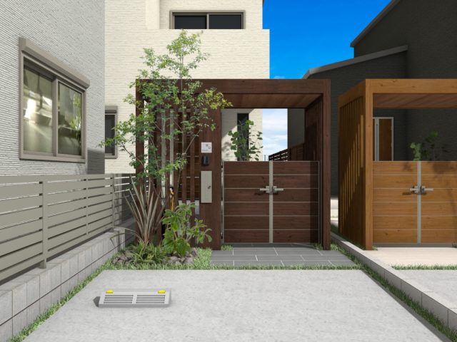 門屋根 ホームヤードルーフプラン16
